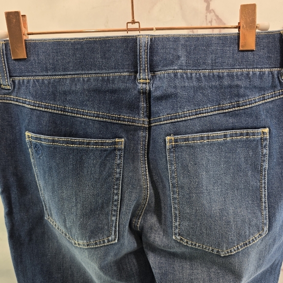 Betabrand Jeans Women Small Petite Skinny Leg Denim High 4 Pocket Ashbury Short - Picture 6 of 10